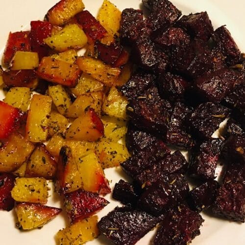 Herb Garlic Roasted Beets Aubrey's Kitchen