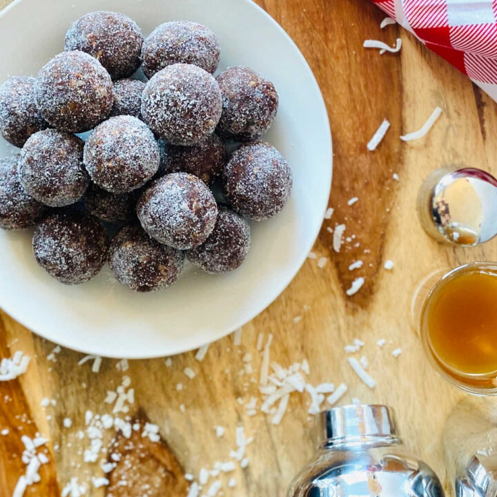 Coconut Rum Balls No Bake Dessert Aubrey's Kitchen