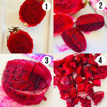 Dragon Fruit Drink (How to Cut Dragon Fruit) - Aubrey's Kitchen