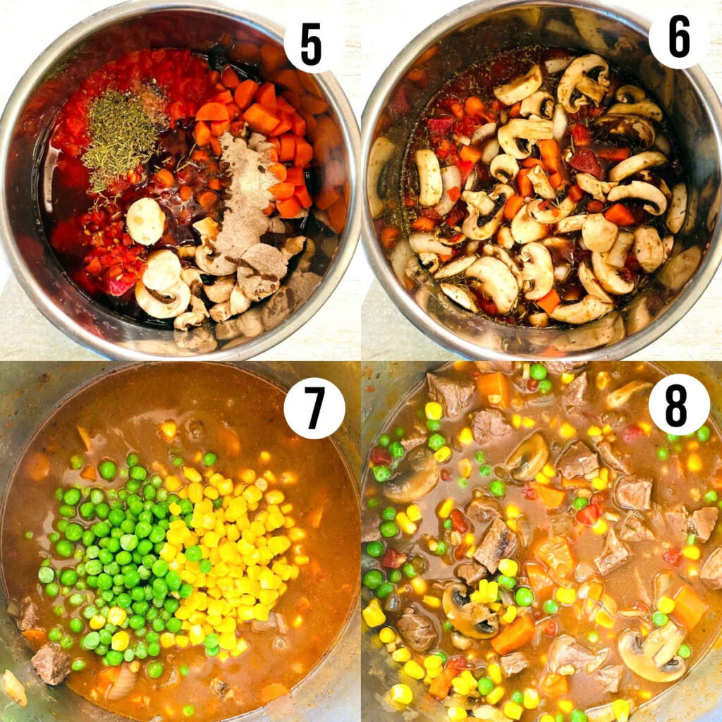 Instant Pot Vegetable Beef Soup - Aubrey's Kitchen