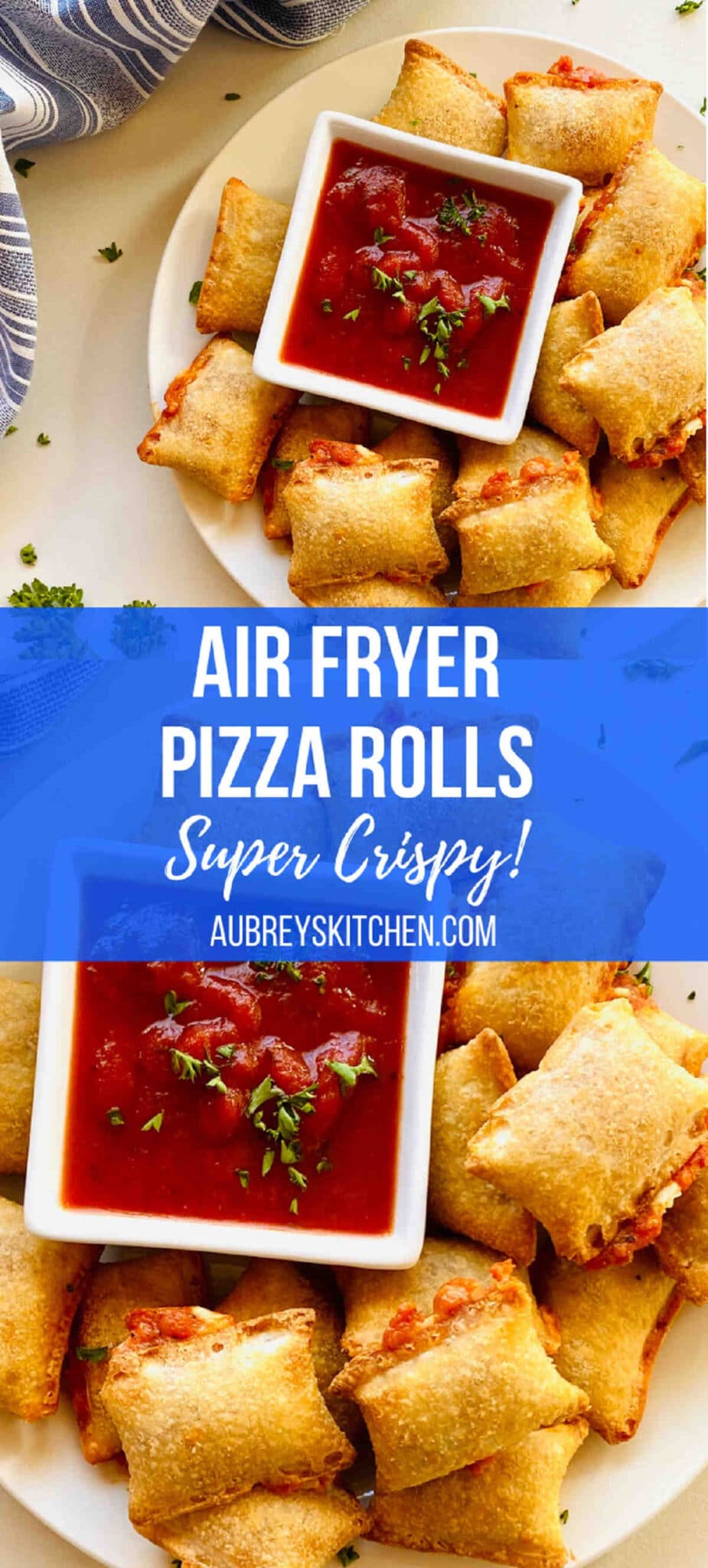 Air Fryer Pizza Rolls Aubrey's Kitchen