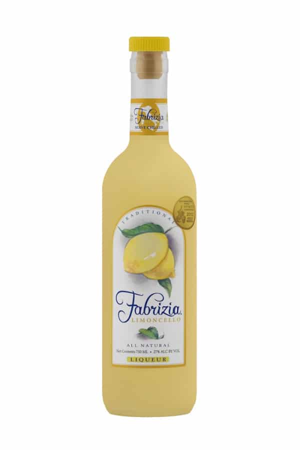 bottle of fabrizia lemoncello