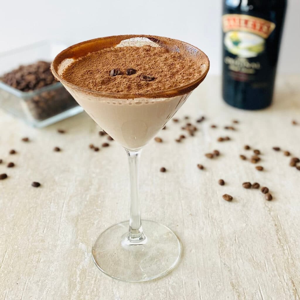 Espresso Martini with Baileys Aubrey's Kitchen