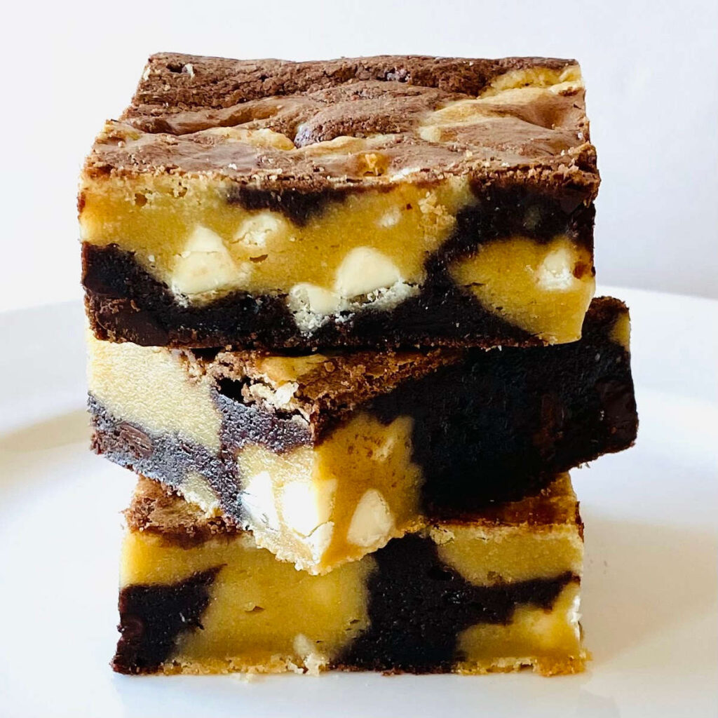 Brownie Blondies Aubrey's Kitchen