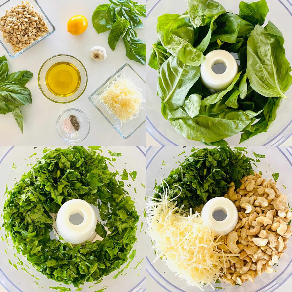 Pesto with Cashews Aubrey's Kitchen