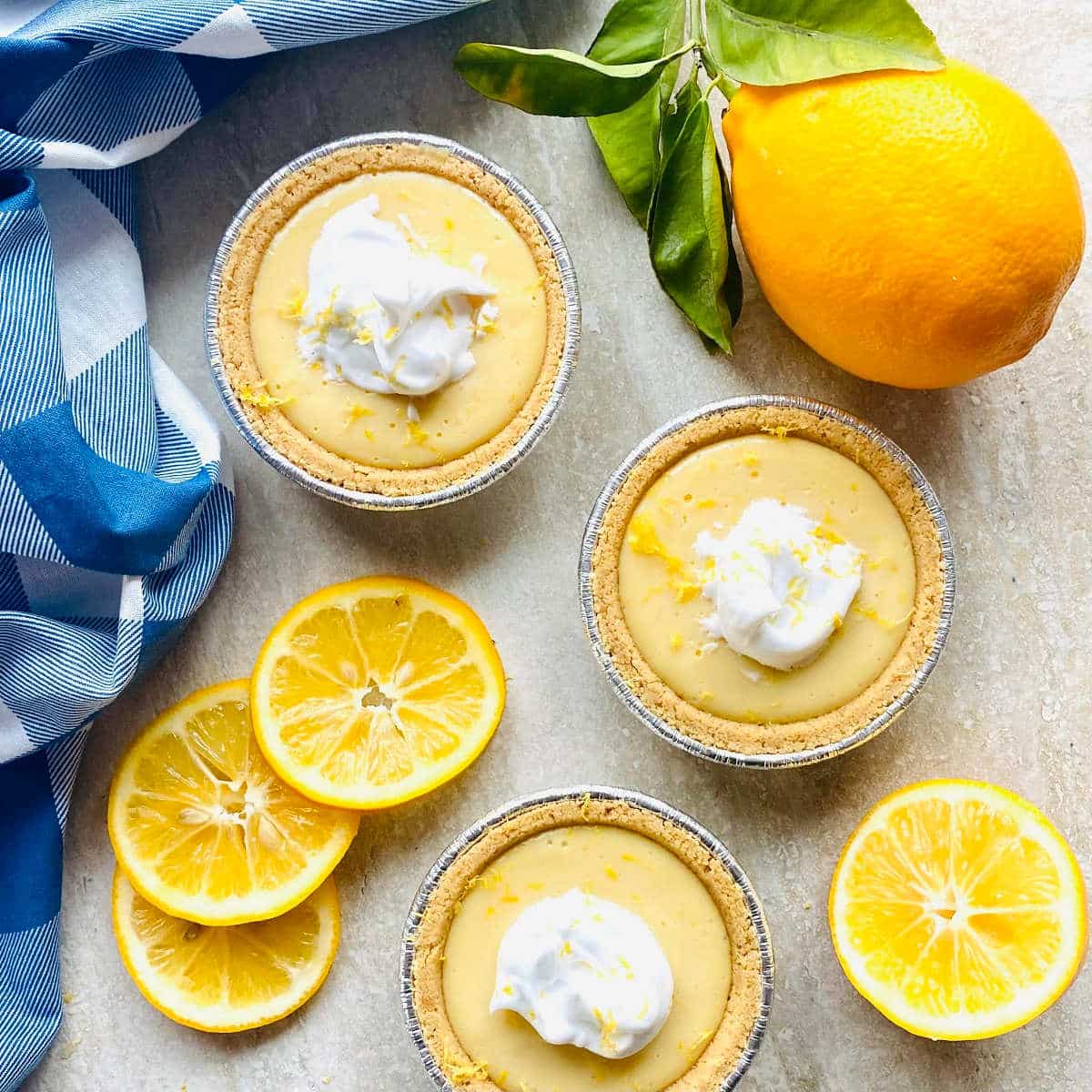 easy lemon pie with condensed milk.
