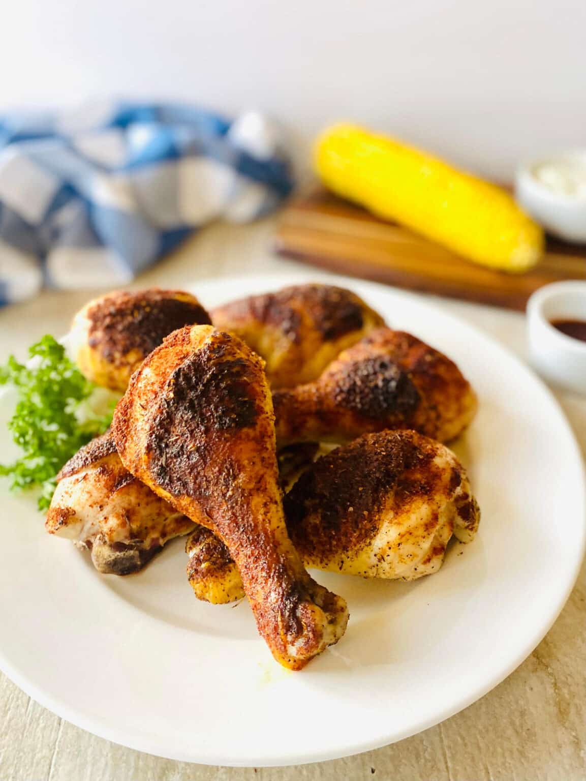 Smoked Chicken Legs Aubrey's Kitchen