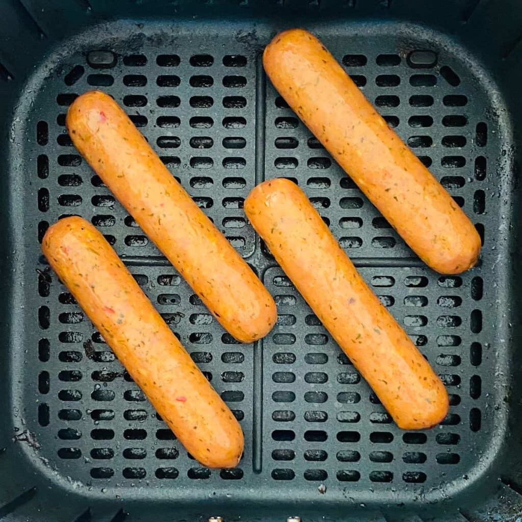 Air Fryer Chicken Sausage Aubrey's Kitchen