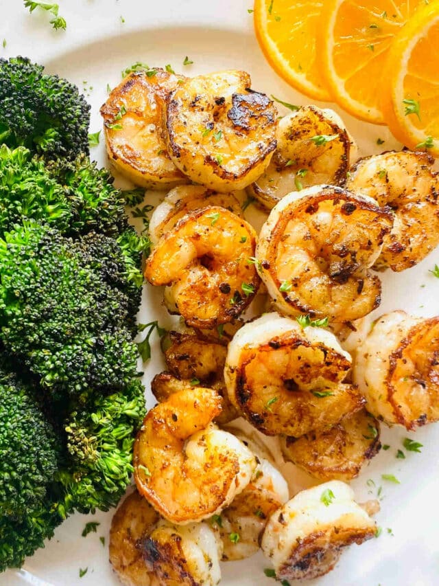 Pan Seared Shrimp Aubrey's Kitchen