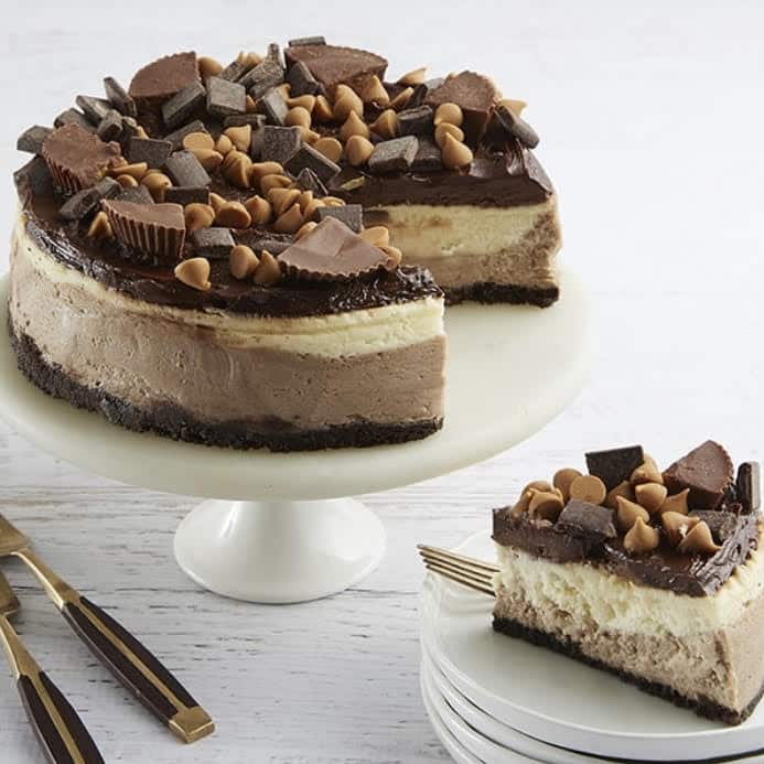 bake me a wish peanut butter cup cheesecake.