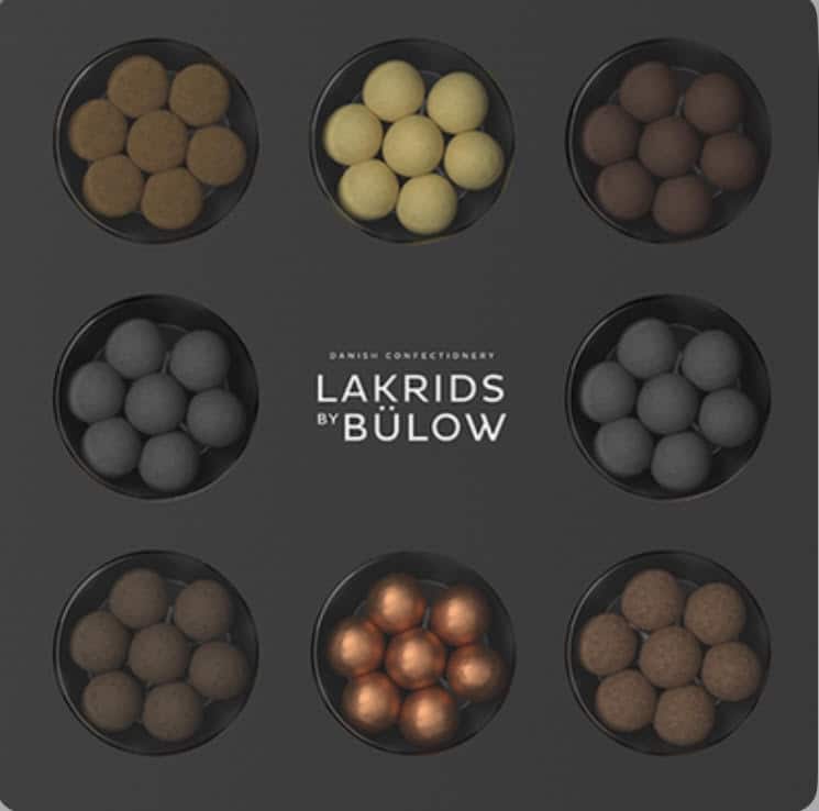 lakrids by bulow liquorice candy.