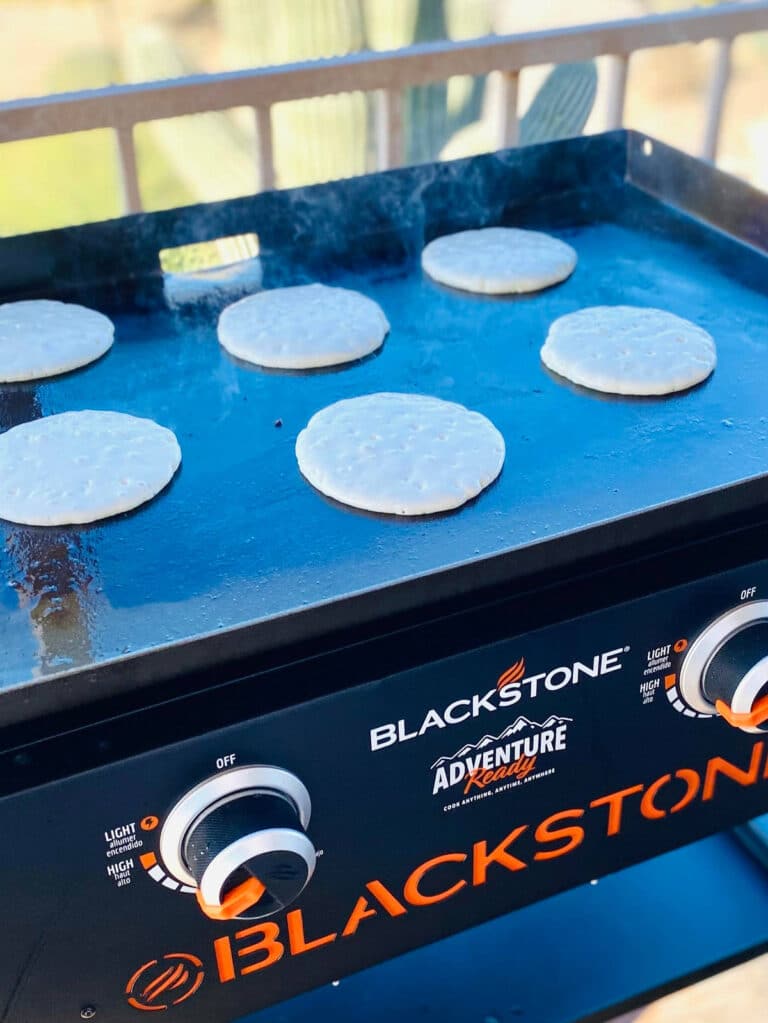 Blackstone Pancakes on Griddle Aubrey's Kitchen