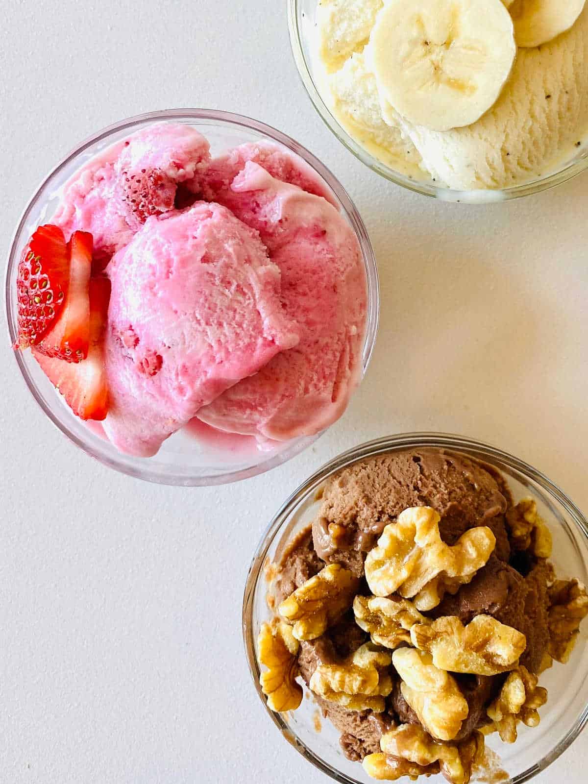 ninja creami strawberry ice cream.