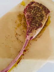 Reverse Sear Tomahawk Steak - Aubrey's Kitchen